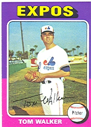 1975 Topps Baseball Cards      627     Tom Walker